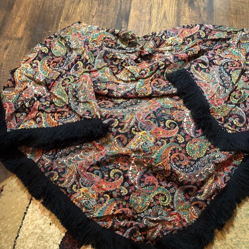 Large multicolor scarf/wrap/cover-up  